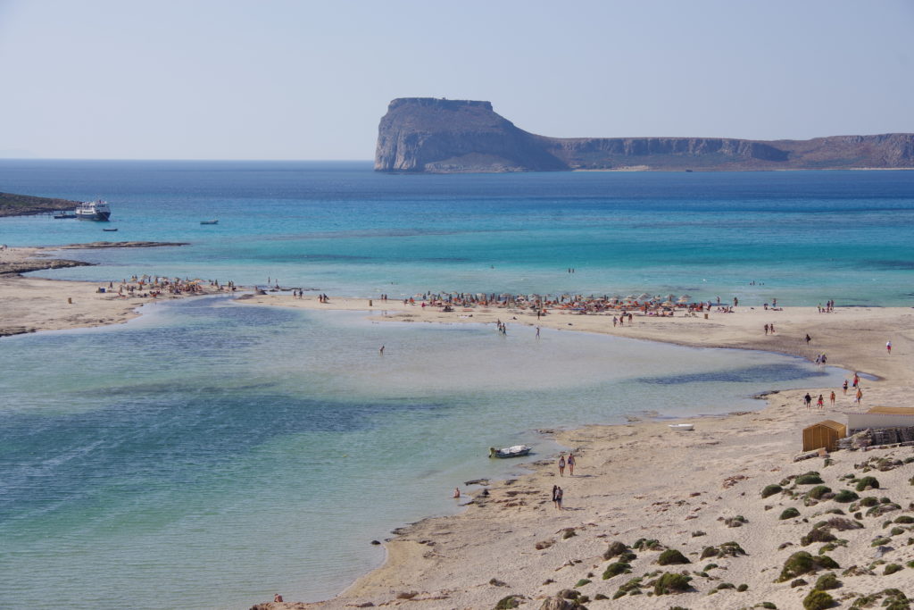 Balos Beach: Sandbank