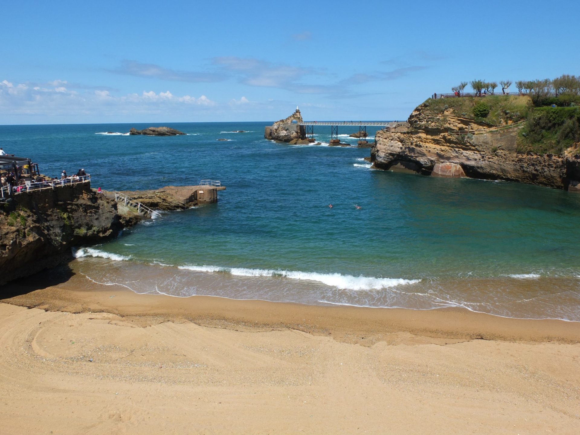 Wassertemperatur Biarritz