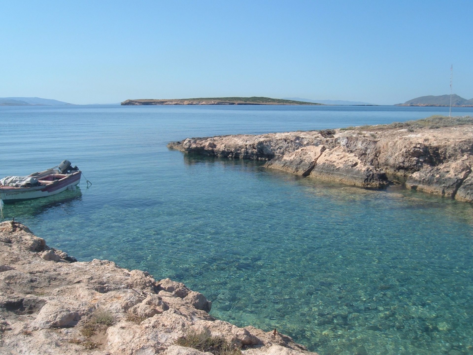 Wassertemperatur Paros